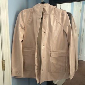 ZARA pink rain jacket